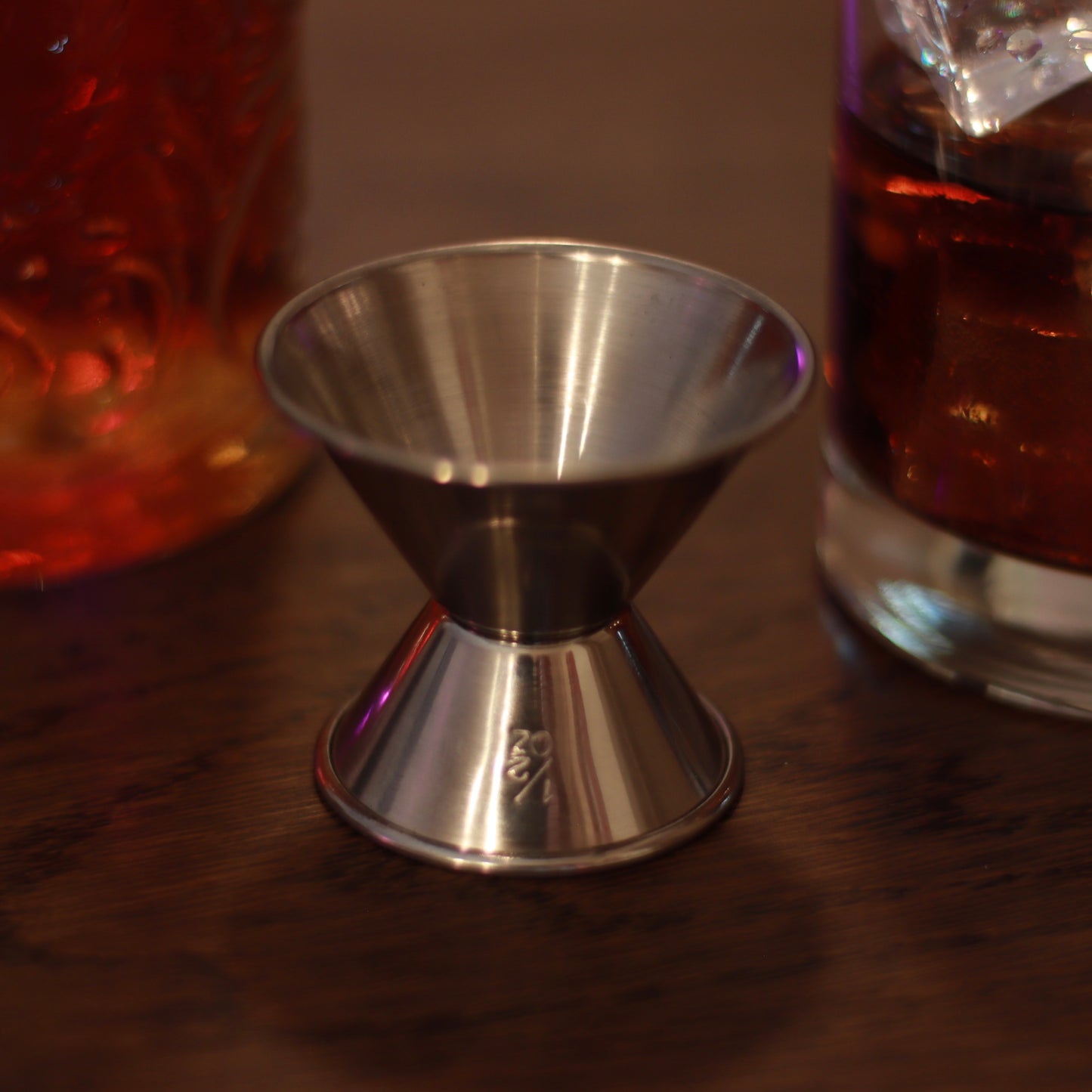 Stainless steel jigger